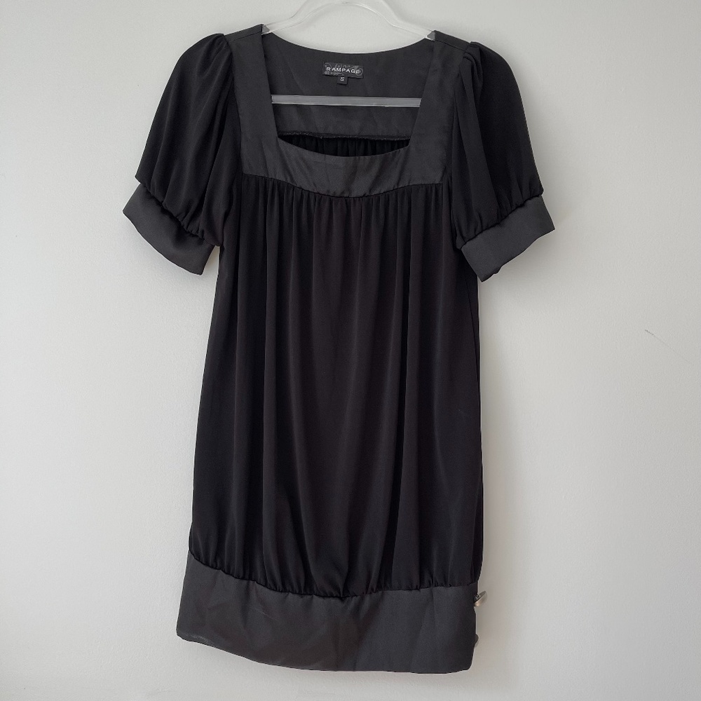 Rampage Black‎ Shirt Dress Sz S